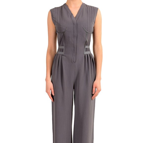 Maison Margiela 1 Women´s Wool Purple Jumpsuit